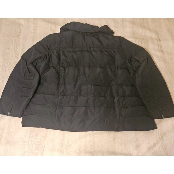 Style & Co Plus Size 24 W Black Down Filled Puffer Coat - Picture 4 of 10